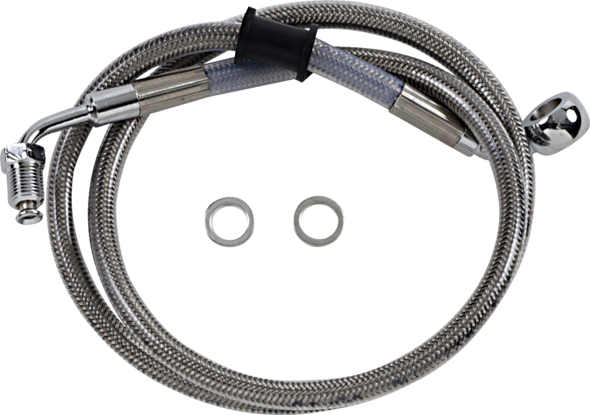 Extended Length Stainless Steel Brake Line
