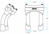 Murdock Handlebar Risers