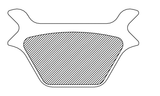 Sintered Metal Harley/Buell Brake Pads
