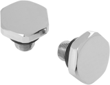 Chrome Fork Tube Plugs and Caps