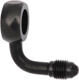 Banjo Fitting - 12 mm - AN3 90° - Black
