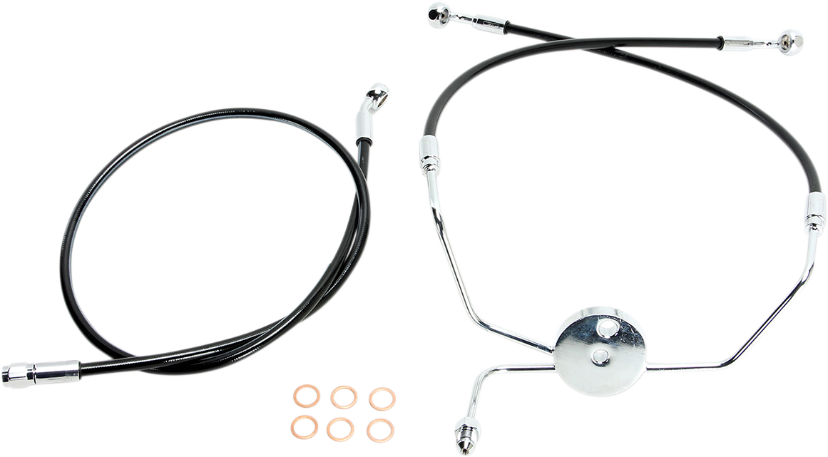 Brake Line - Front - XR - Black