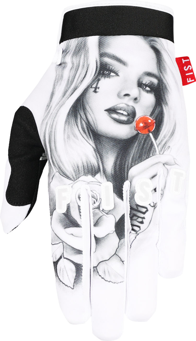 Strapped Hannah Roberts Red Label Eye Candy Gloves