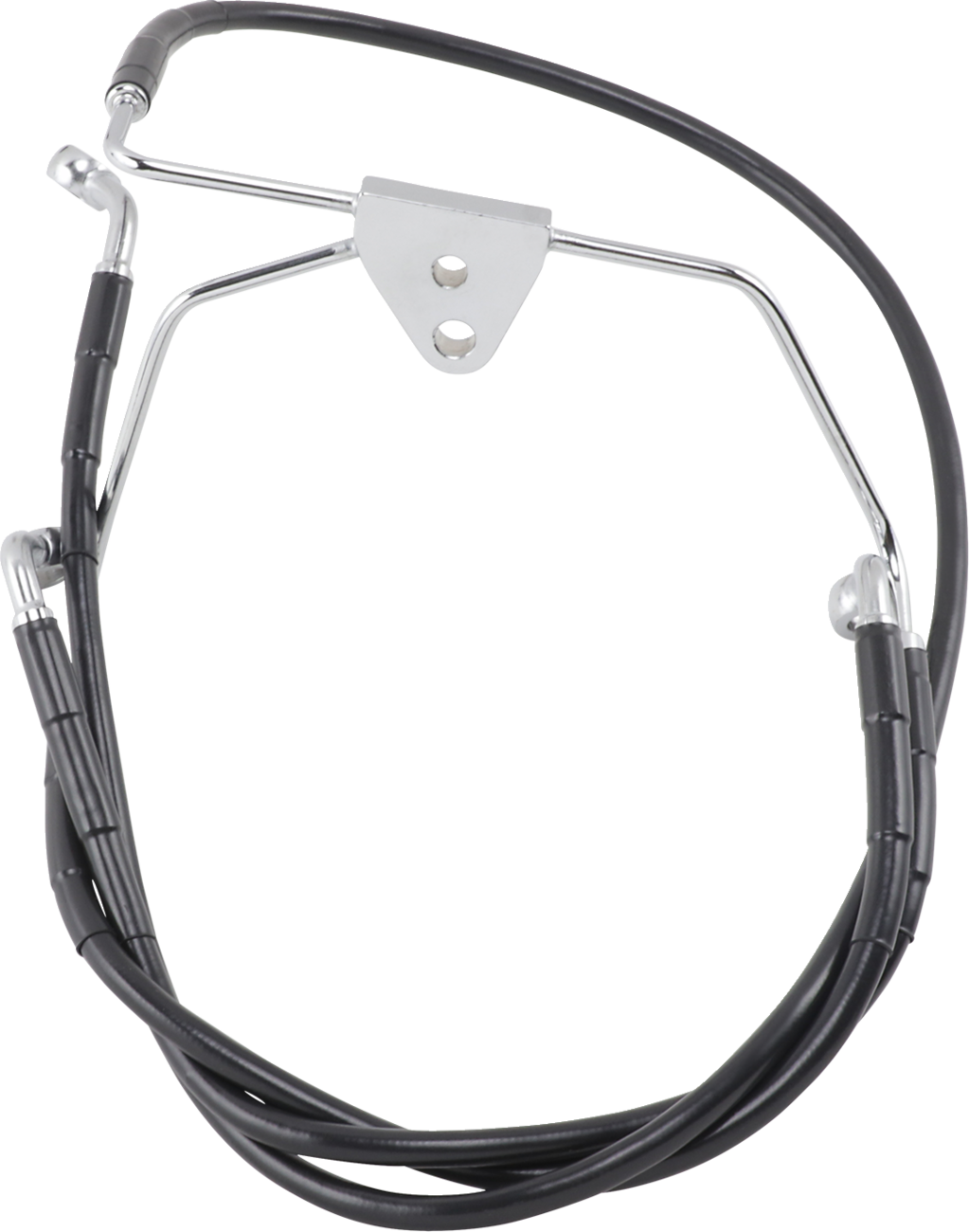 Extended Length Black Vinyl Brake Line Kit [2/2]