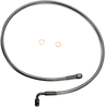 Brake Line - 10 mm-90° - 34" - Black Pearl