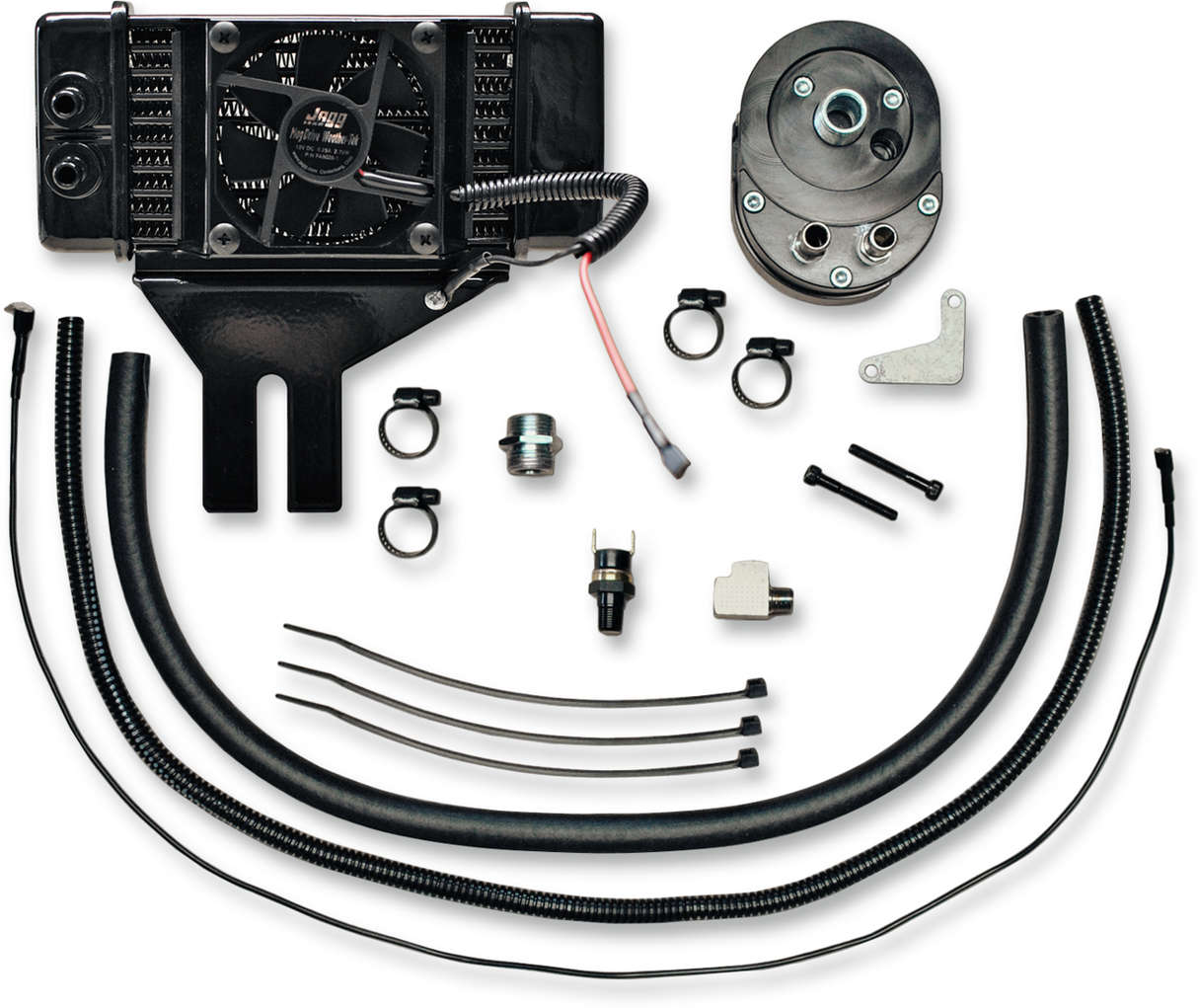 Low-Mount Fan-Assisted Oil Cooler Kit