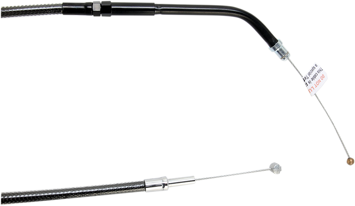 Black Pearl™ Braided Throttle Cable - 31-7/8"