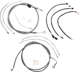 XR Handlebar Installation Kit - 12"-14" Ape Hangers - '21-'22 FLHR - Stainless Steel/Chrome