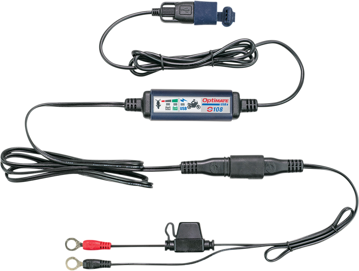 OptiMate™ USB-A Charger with Battery Monitor