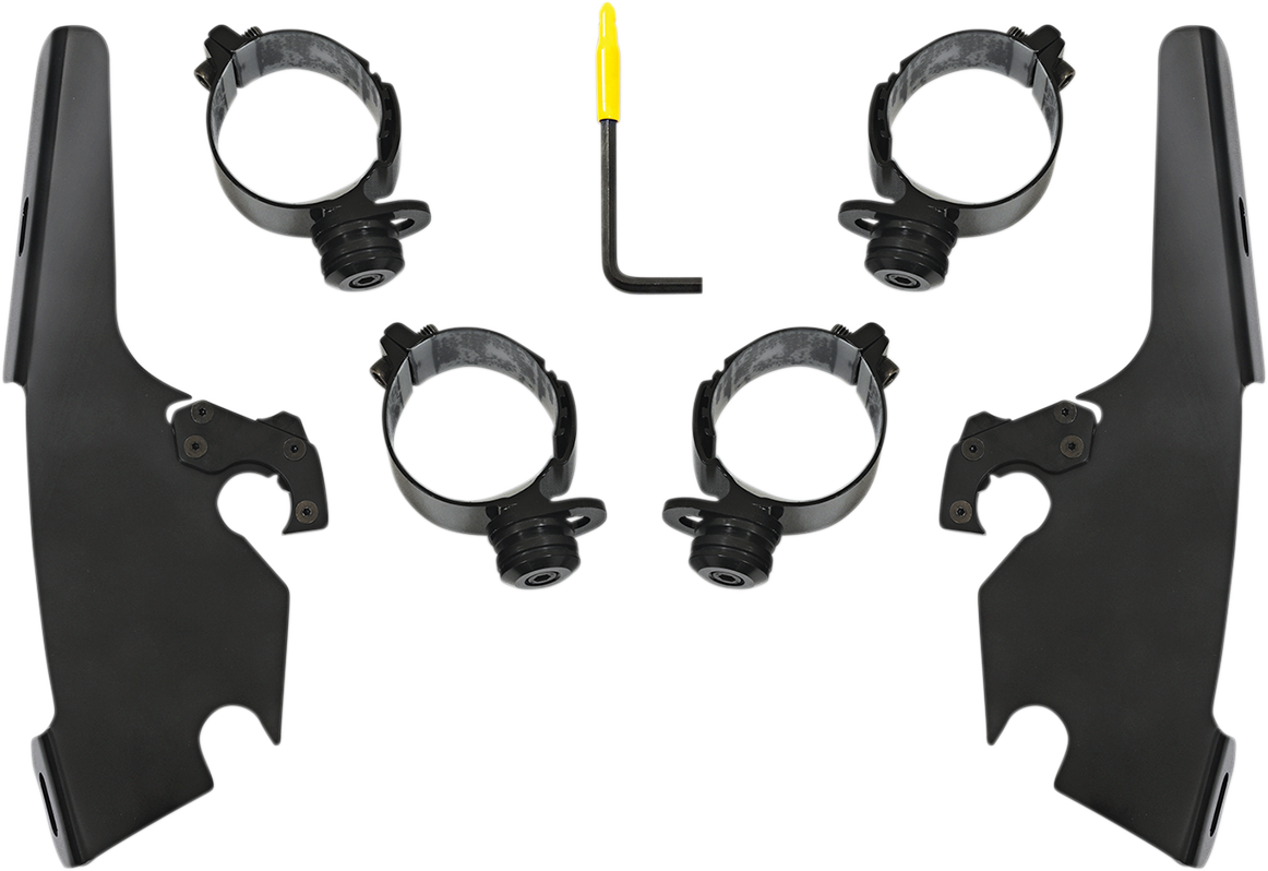 Fats/Slim Windshield Trigger-Lock Complete Mount Kit