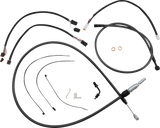 Black Pearl™ Designer Handlebar Installation Kit - 15"-17" - '18-'24 Softail