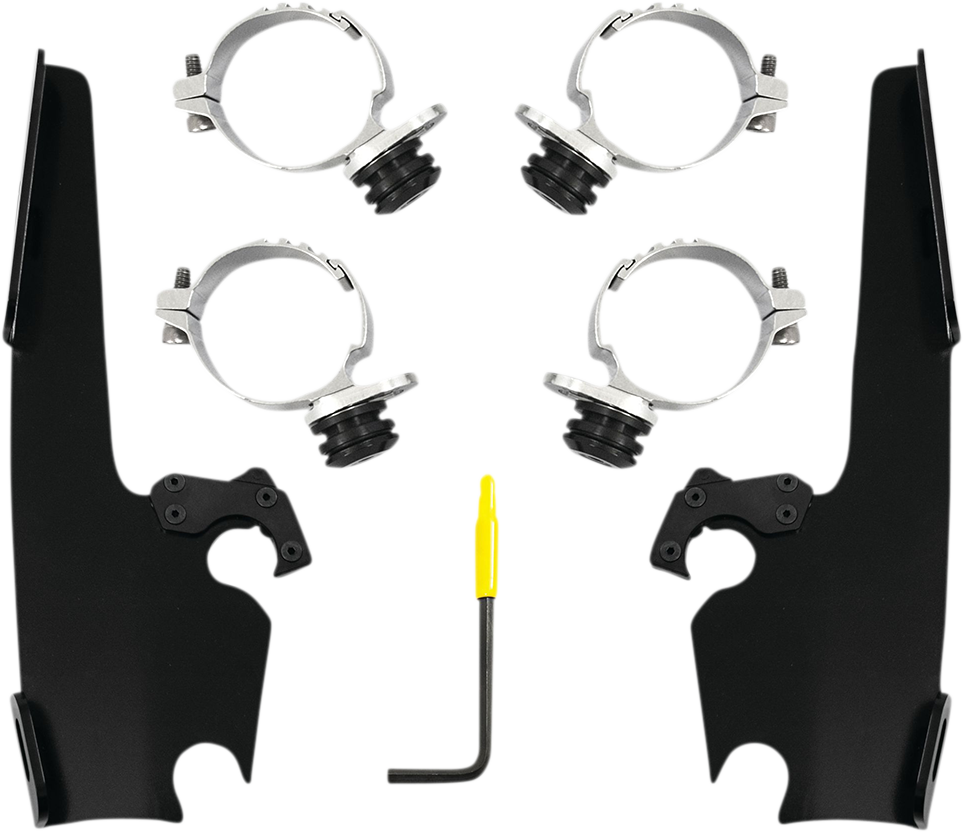 Fats/Slim Windshield Trigger-Lock Complete Mount Kit
