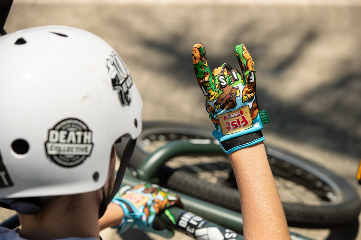 Youth Strapped Lil Teds Gloves (Ages 8-14)