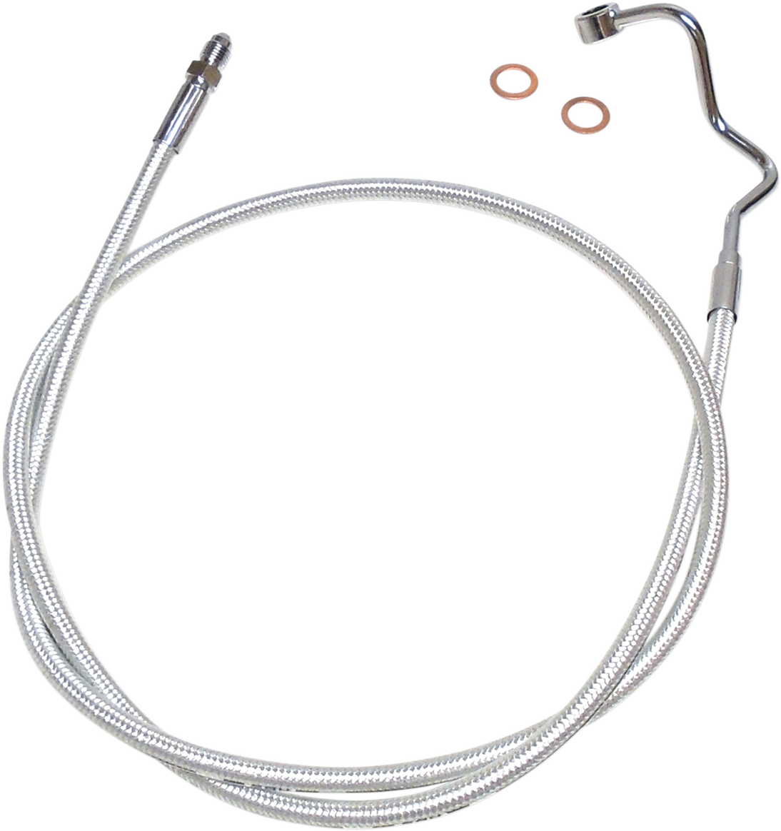 Mid Brake Line - ABS - Sterling Chromite