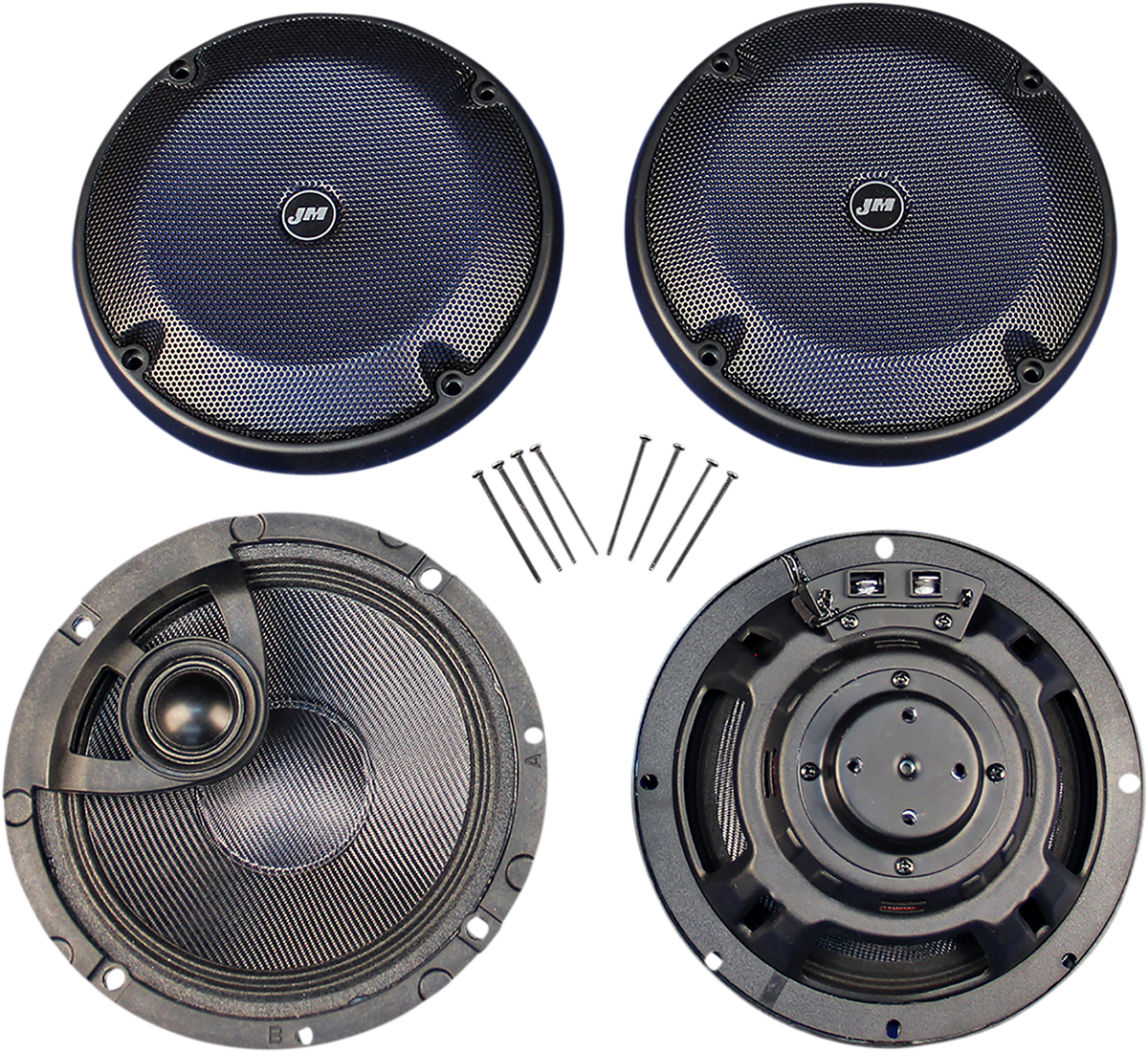 ROKKER® XRP 6.58° Rear Trunk-Pod Speaker Kit w/H-Output PEI Tweeters