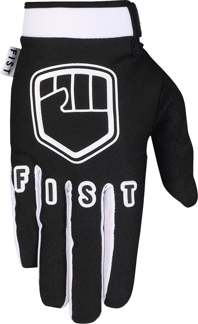 Strapped Black Panda Gloves
