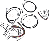 XR Handlebar Installation Kit - 12"-14" Ape Hangers - '09-'12 FLTRSE - Black