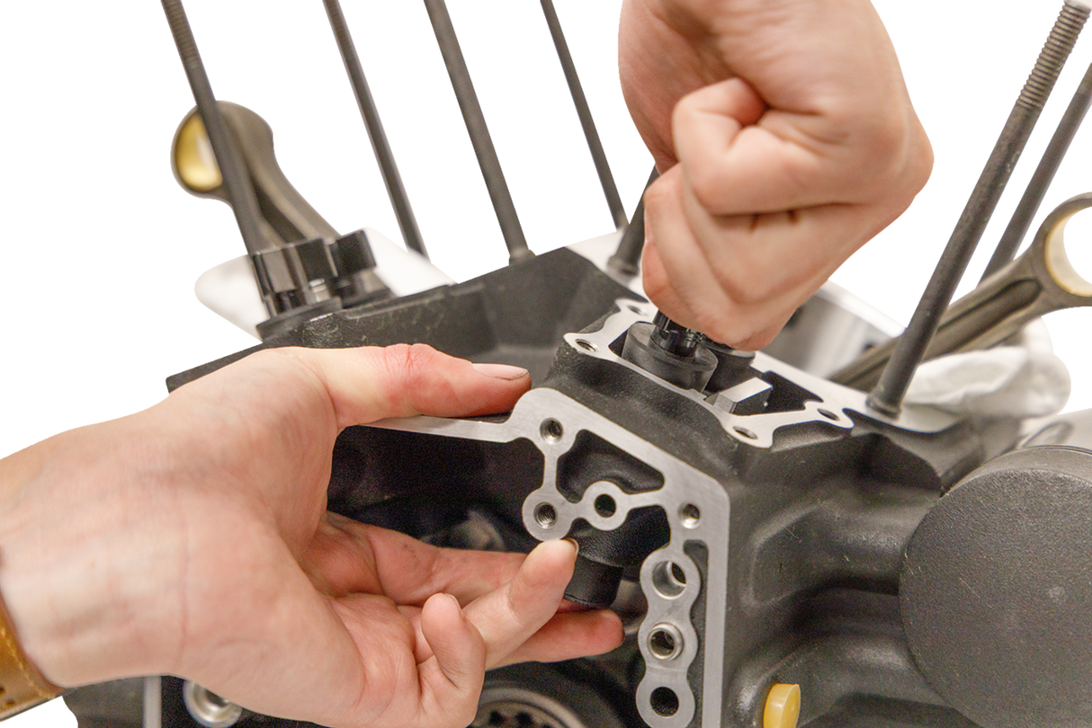 Assembled Engine Case Piston Cooling Jet Pressure Tester