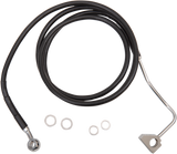 Extended Length Black Vinyl Brake Line Kit [2/2]