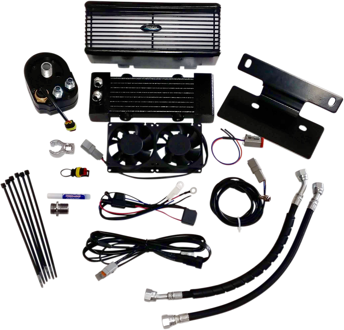 3.0 Below Regulator Mount Oil Cooler with Fan Kit