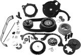2" Open Belt Drive Kit with 2-Piece Motor Plate