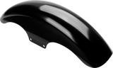 Hugger Series Front Fender with Mounting Blocks for Softail/Dyna