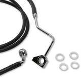 Extended Length Black Vinyl Brake Line Kit [2/2]