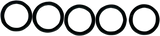 Replacement O-Ring for Fuel Check Valve