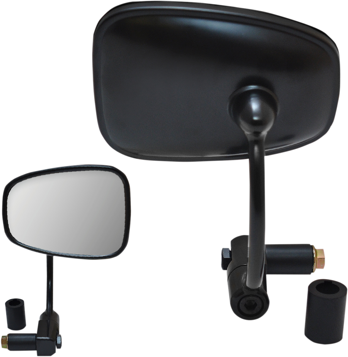 Bar End Mirror — Rectangle
