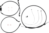 Black Pearl™ Designer Handlebar Installation Kit - 10" - FXLR/FXFB/S