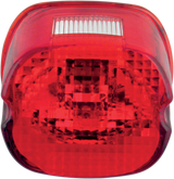 Laydown Taillight Lens with Top Tag Window