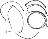 Black Pearl™ Designer Handlebar Installation Kit - 12"-14" - '17 FLSS