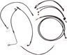 Black Pearl™ Designer Handlebar Installation Kit - 12"-14" - '17 FLSS