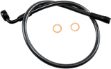 Brake Line - 12mm-90° - 24" - Black Pearl