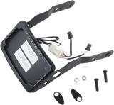 Curved License Mount with Frame