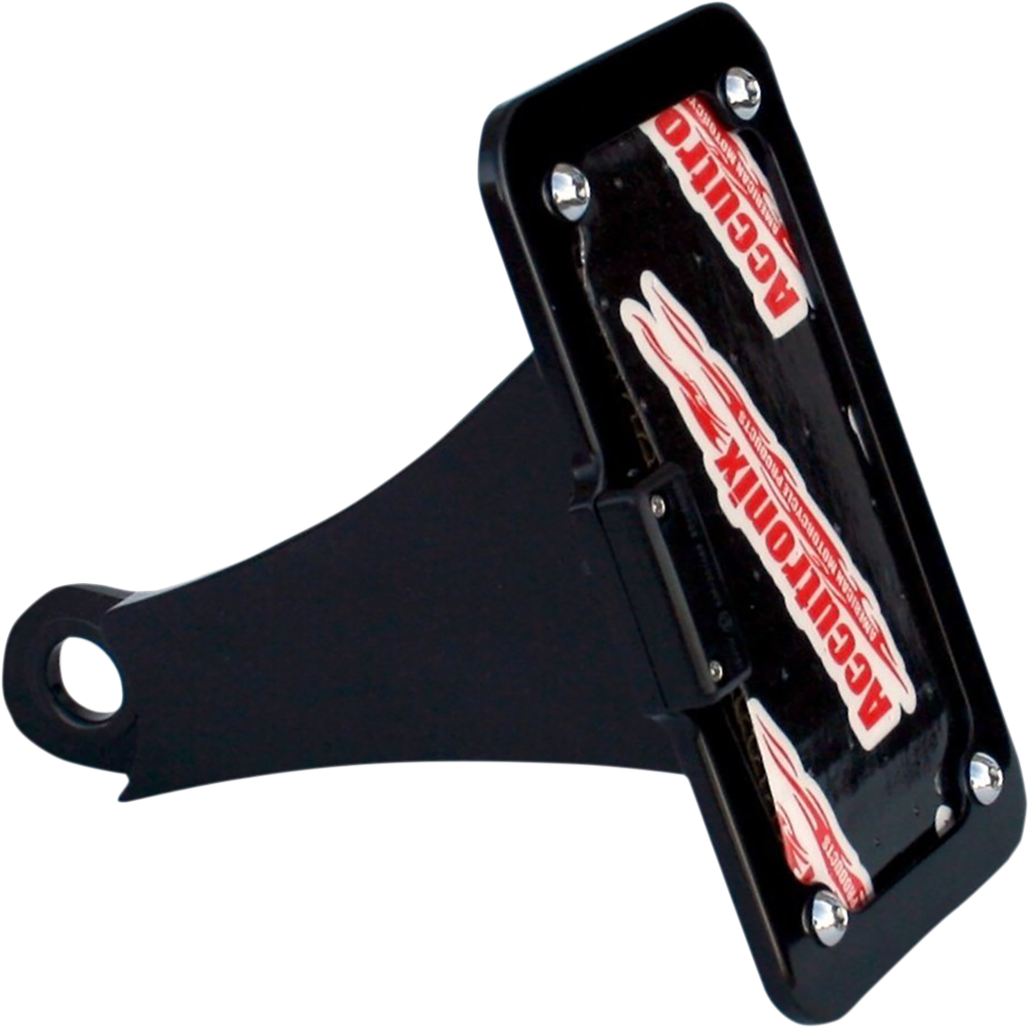 Side Mount License Plate with LED Tag Light