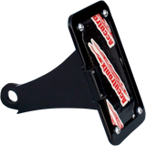 Side Mount License Plate with LED Tag Light