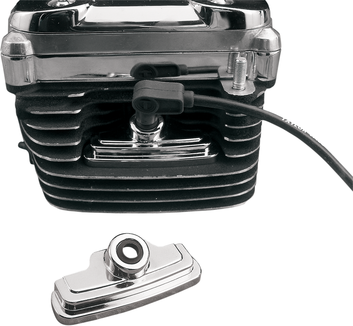 Chrome Head Bolt/Spark Plug Cover — Bolt Cover