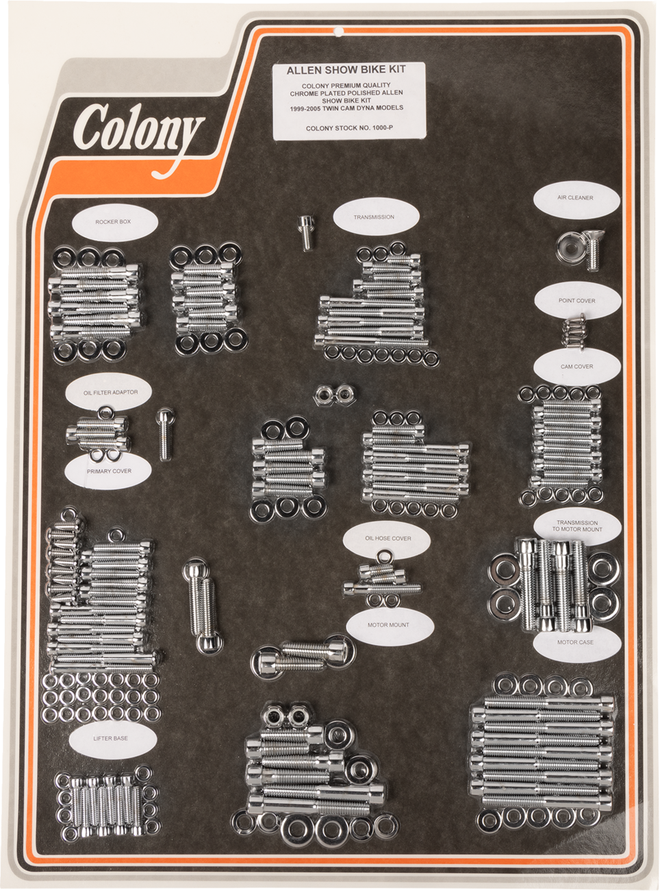Complete Motor Bolt Kit