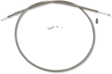 BYO™ Build Your Own™ Clutch Cable Kit - 74" - Big Twin - Braided Stainless Steel