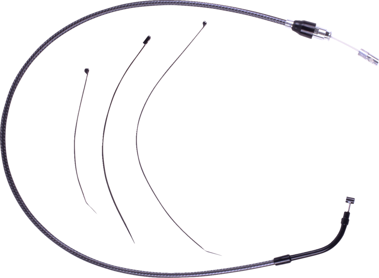 KARBONFIBR Quick Connect Upper Clutch Cable - 35"