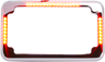 Slick Signals Flat License Plate Frame