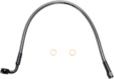 Brake Line - 10 mm-90° - 17" - Black Pearl