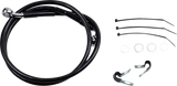 Extended Length Black Vinyl Brake Line Kit [2/2]