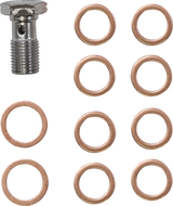 Standard Stainless Braided Handlebar Cable/Brake Line Kit