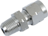 Chrome Rocker Oil Line Tube Fitting