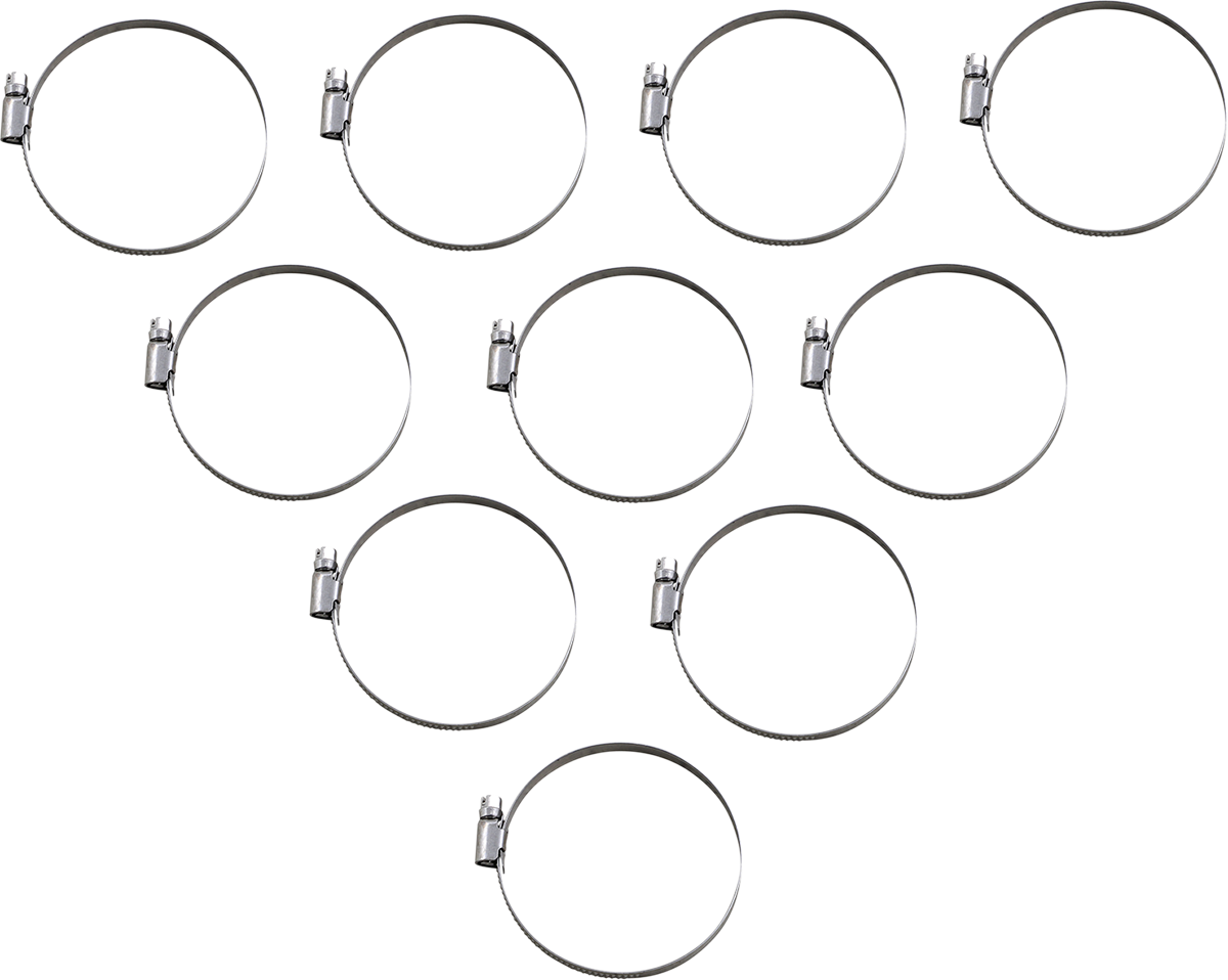 Embossed Stainless Steel Hose Clamps