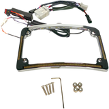 LED Radius License Plate Frame