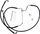 Extended Length Black Vinyl Brake Line Kit [2/2]