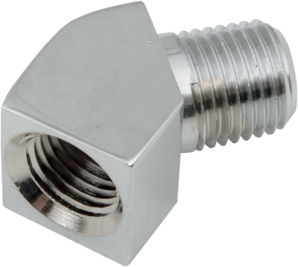 Chrome Motor Case Breather Fitting